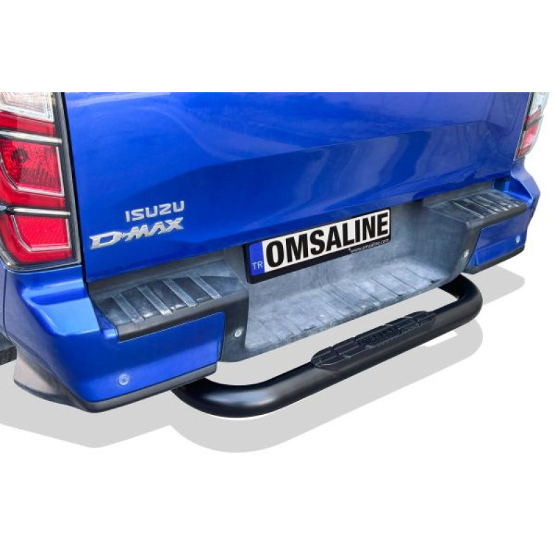 OMSA Isuzu D-Max Arka Koruma Amazon Çap:76 Siyah 2020 ve Sonrası