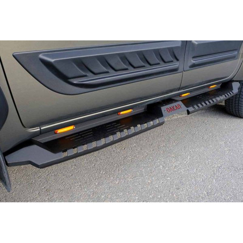 OMSA Toyota Hilux Dakar Yan Basamak Siyah V2 Ledli 2015-2026 Arası