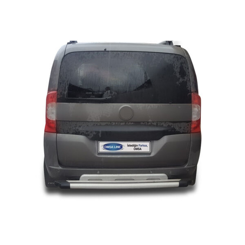 OMSA Fiat Fiorino Ms Line Arka Koruma Alüminyum 2016 ve Sonrası