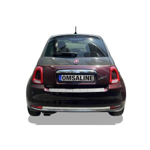 Fiat 500 Coupe Arka Tampon Eşiği Plastik 2016 ve Sonrası