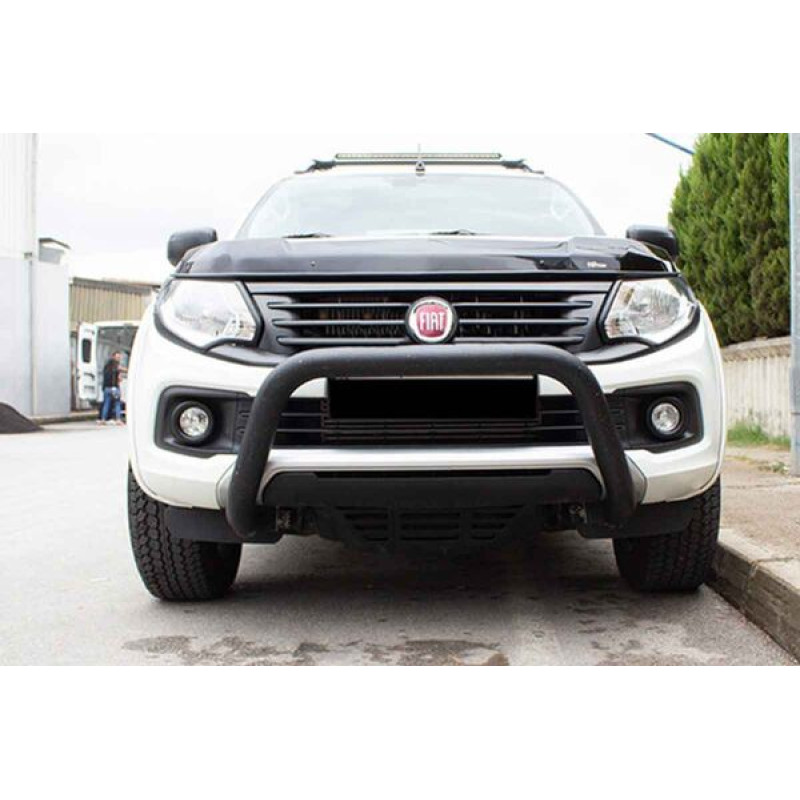 OMSA Fiat Fullback Pars Ön Koruma Çap:76 Siyah 2016 ve Sonrası