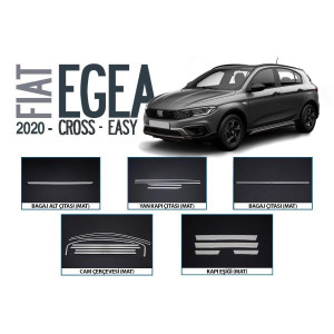 OMSA Fiat Egea Cross Easy Saten Aksesuar Seti 18 Parça 2020 ve Sonrası