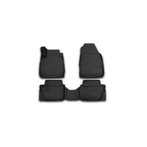 Novline Ford Fiesta 3D Paspas Siyah 2008-2017 Arası
