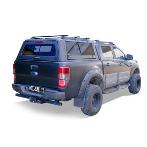 OMSA Ford Ranger Omcap Camlı Kabin Paslanmaz Çelik Sürgülü Yan Camlar 2011-2022 Arası