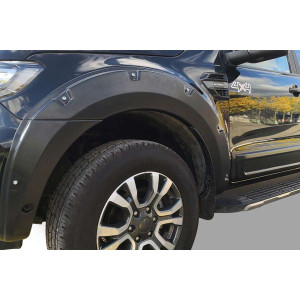 Ford Ranger Wildtrak Çamurluk Dodikleri Vidalı 6 Parça Abs 2015-2022 Arası