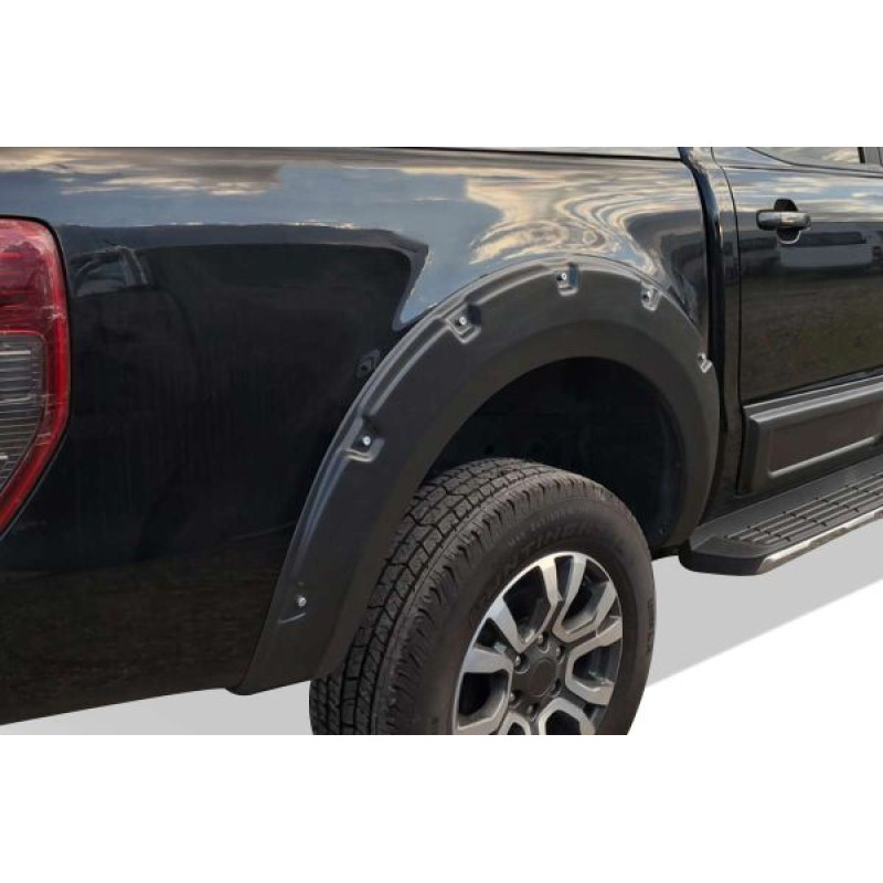 Ford Ranger Wildtrak Çamurluk Dodikleri Vidalı 6 Parça Abs 2015-2022 Arası