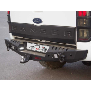 OMSA Ford Ranger Dakar Çelik Arka Tampon Ledli Sensörlü 2011-2022 Arası