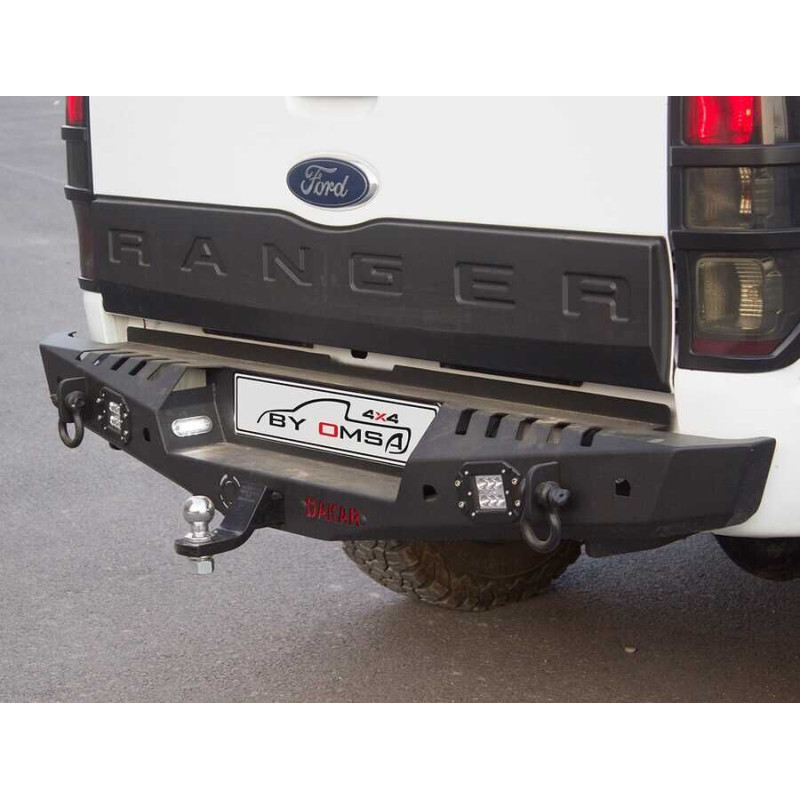 OMSA Ford Ranger Dakar Çelik Arka Tampon Ledli Sensörlü 2011-2022 Arası