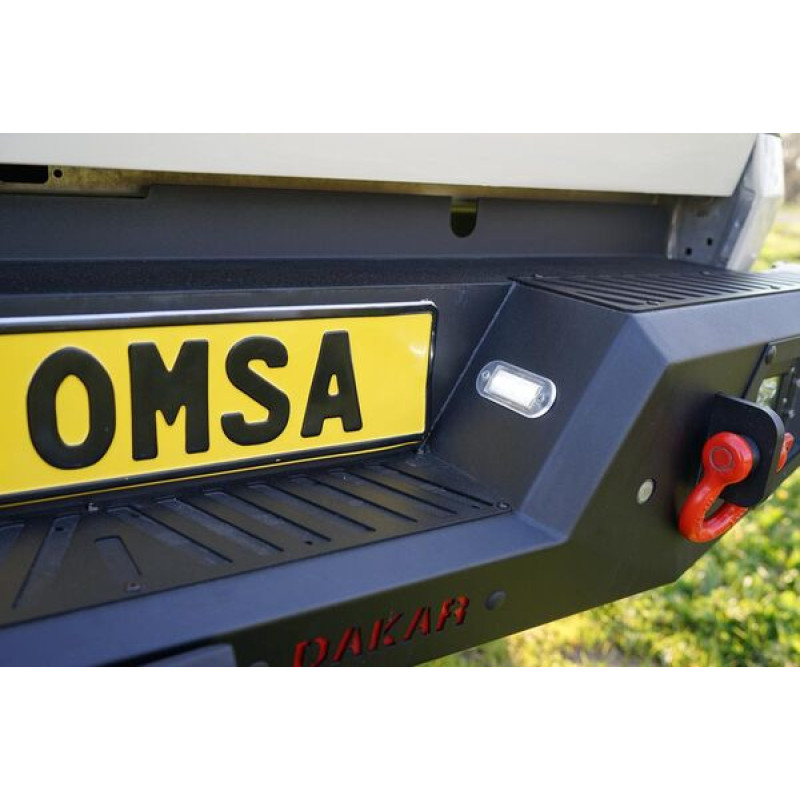 OMSA Ford Ranger Dakar V2 Çelik Arka Tampon Ledli Sensörlü-Sensörsüz 2011-2022 Arası