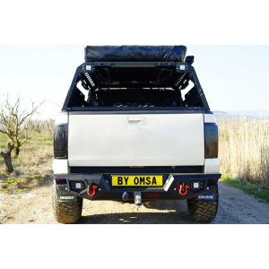 OMSA Ford Ranger Dakar V2 Çelik Arka Tampon Ledli Sensörlü-Sensörsüz 2011-2022 Arası