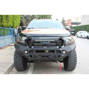 OMSA Ford Ranger Dakar Çelik Ön Tampon Sensörlü-Sensörsüz 2015-2022 Arası