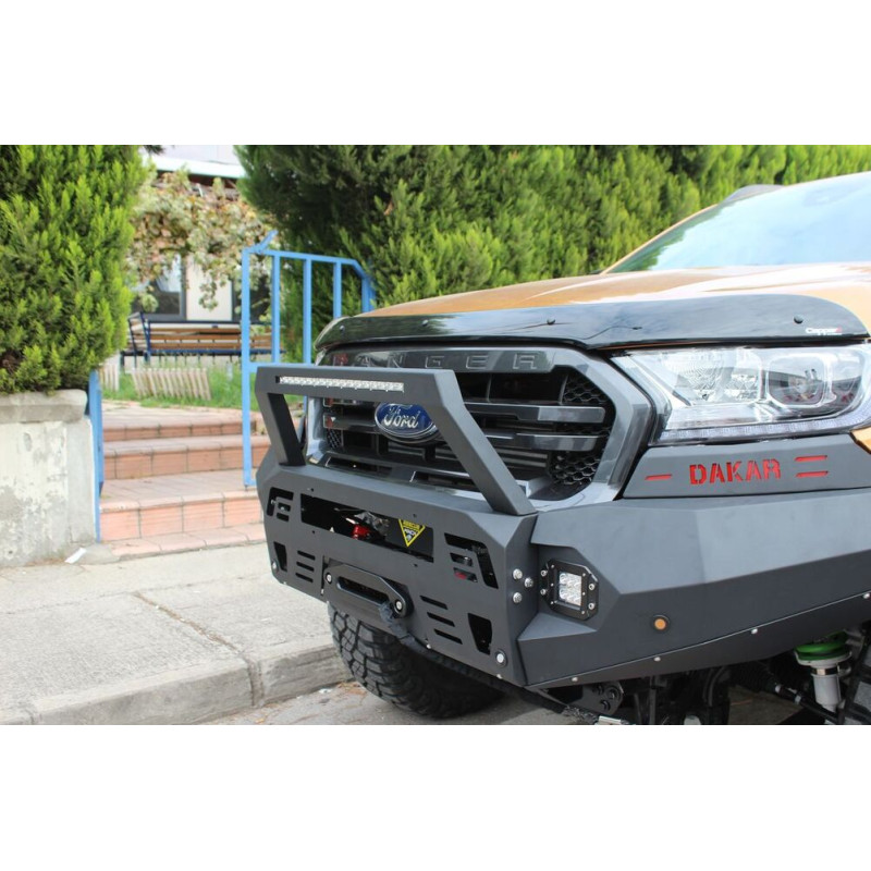 OMSA Ford Ranger Dakar Çelik Ön Tampon Sensörlü-Sensörsüz 2015-2022 Arası