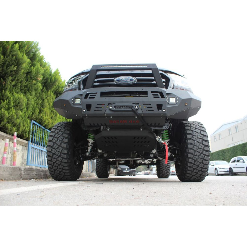 OMSA Ford Ranger Dakar Çelik Ön Tampon Sensörlü-Sensörsüz 2015-2022 Arası