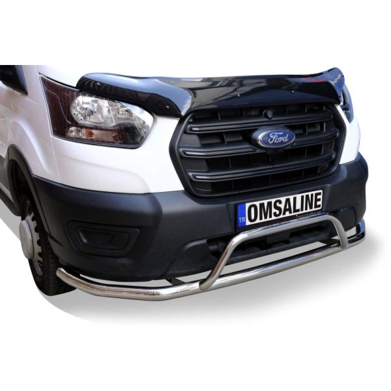 OMSA Ford Transit Ön Alt Koruma Sensörsüz Çap:60-42 Krom 2019 ve Sonrası
