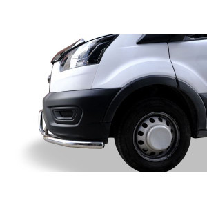 OMSA Ford Transit Ön Alt Koruma Sensörlü Çap:60-42 Krom 2019 ve Sonrası