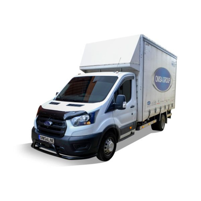 OMSA Ford Transit Ön Alt Koruma Sensörsüz Çap:60-42 Siyah 2019 ve Sonrası
