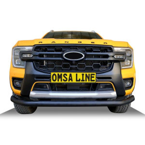 OMSA Ford Ranger Texas Ön Alt Koruma Çap:76 Siyah 2022 ve Sonrası