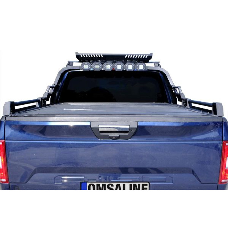 OMSA Ford Ranger F150 Dakar Rollbar Ledli 5.5 Fit 170cm 2014-2020 Arası