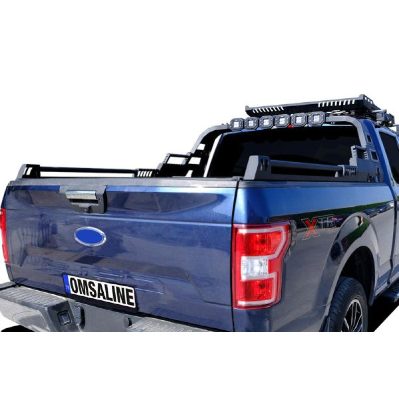 OMSA Ford Ranger F150 Dakar Rollbar Ledli 5.5 Fit 170cm 2014-2020 Arası