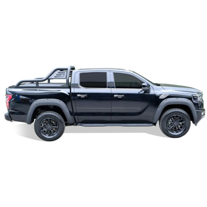 Foton Tunland V9 Omback Sürgülü Bagaj Kapama Orijinal Rollbar Uyumlu Siyah 2023 ve Sonrası