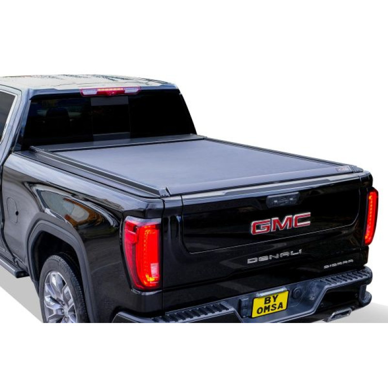 GMC Sierra 1500 Omback Sürgülü Bagaj Kapama Siyah 2019 ve Sonrası