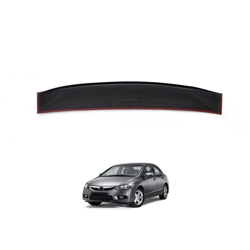 Honda Civic FD6 Cam Üstü Spoiler Piano Black İnce Model 2006-2012 Arası