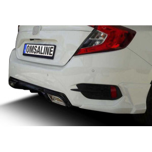 Honda Civic FC5 Arka Difüzör 2016-2021 Arası