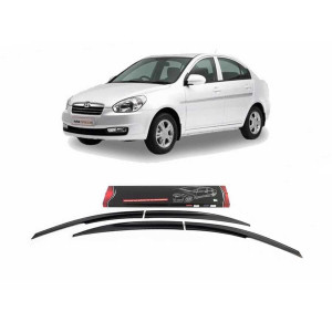 SunPlex Hyundai Accent Era Cam Rüzgarlığı 4 Parça 2006 ve Sonrası