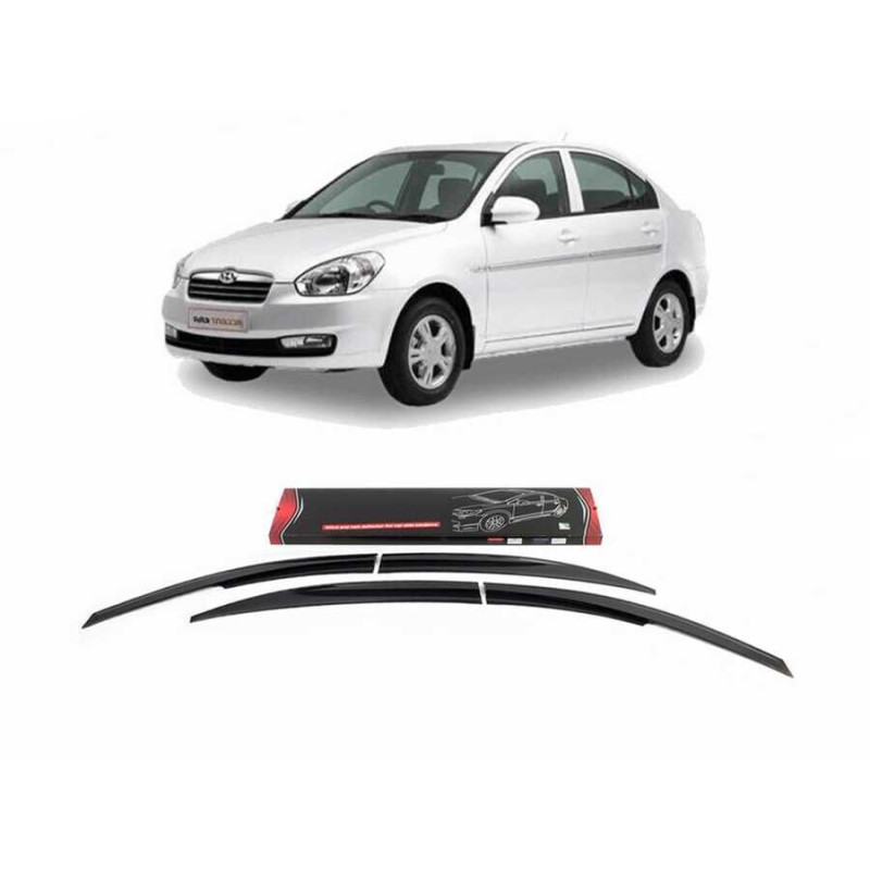 SunPlex Hyundai Accent Era Cam Rüzgarlığı 4 Parça 2006 ve Sonrası