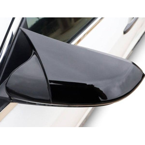 Hyundai Elantra Yarasa Ayna Kapağı Sinyalsiz Piano Black ABS 2016-2020 Arası