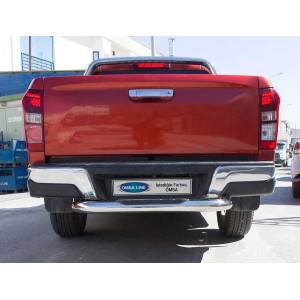 OMSA Isuzu D-Max Arka Koruma Çap:76 Krom 2012-2019 Arası