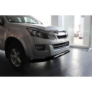 OMSA Isuzu D-Max Texas Ön Alt Koruma Çap:76 Siyah 2012 ve Sonrası