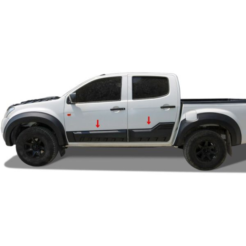 Isuzu D-Max Kapı Dodik Set 4 Parça 2012-2020 Arası