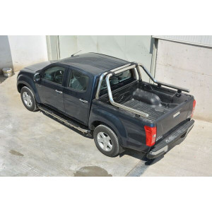 OMSA Isuzu D-Max Kobra Roll Bar Çap:76 Krom 2012-2020 Arası