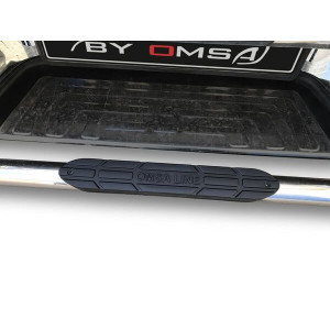 OMSA Isuzu D-Max Amazon Arka Koruma Krom Çap:76 2020 ve Sonrası