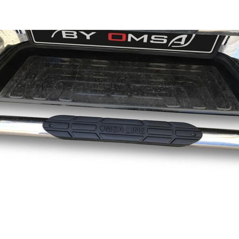 OMSA Isuzu D-Max Amazon Arka Koruma Krom Çap:76 2020 ve Sonrası