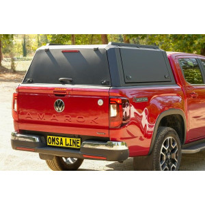 OMSA Isuzu D-Max Omcap Kapalı Kabin Paslanmaz Çelik 2025 ve Sonrası