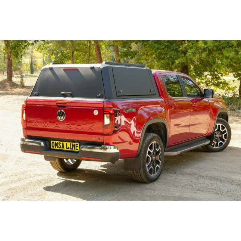 OMSA Isuzu D-Max Omcap Kapalı Kabin Paslanmaz Çelik 2025 ve Sonrası