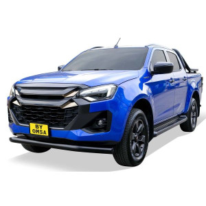 OMSA Isuzu D-Max Texas Ön Alt Koruma Çap:76 Siyah 2024 ve Sonrası