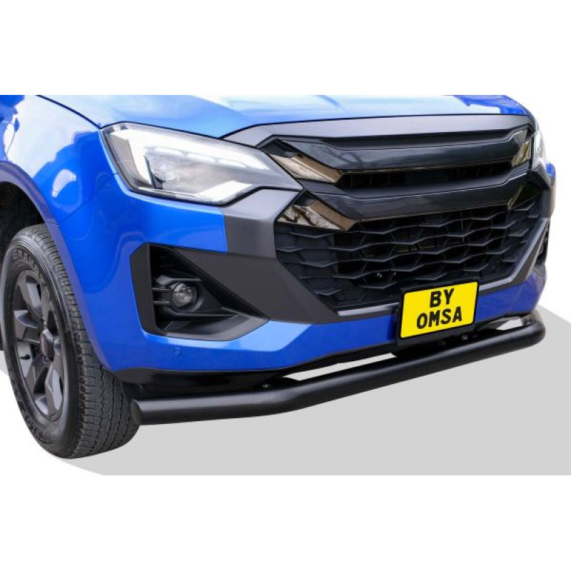 OMSA Isuzu D-Max Texas Ön Alt Koruma Çap:76 Siyah 2024 ve Sonrası