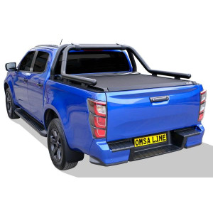 OMSA Isuzu D-Max Kobra Roll Bar Çap:60 Siyah 2021 ve Sonrası