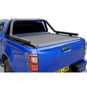 OMSA Isuzu D-Max Kobra Roll Bar Çap:76 Siyah 2021 ve Sonrası