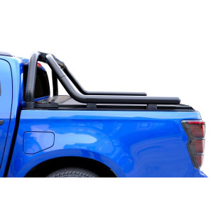 OMSA Isuzu D-Max Kobra Roll Bar Çap:76 Siyah 2021 ve Sonrası