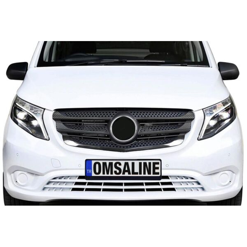 OMSA Mercedes Vito W447 VAN Karbon Ön Panjur 5 Parça 2014-2019 Arası