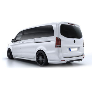 Mercedes Vito W447 Karbon Arka Tampon Eşiği 2014 ve Sonrası