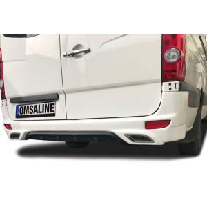 Mercedes Sprinter W906 Facelift Arka Tampon Geçme Çift Egzoz 2014-2018 Arası