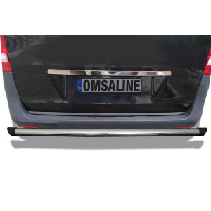 OMSA Mercedes Vito W447 Krom Boru Çap:60 Arka Koruma Plastik Kapak 2014 ve Sonrası