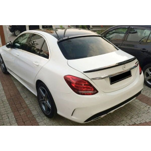 Mercedes C Class W205 Spoiler Piano Siyah Plastik 2014-2021 Arası