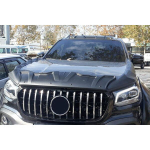 Mercedes X-Class Dragon Ön Kaput Rüzgarlığı 3 Parça 2017 ve Sonrası