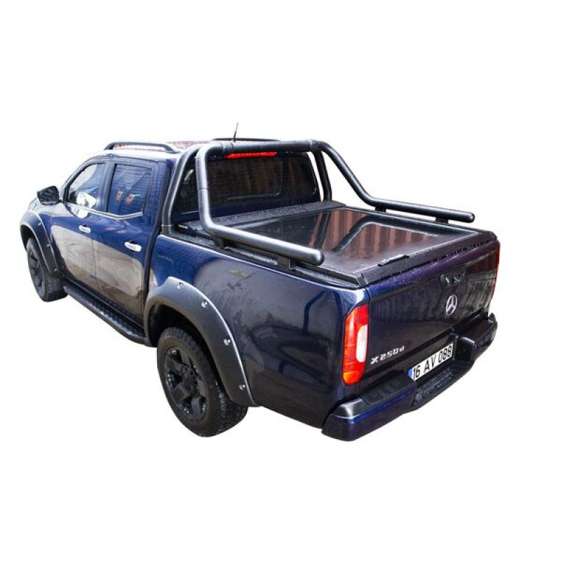 OMSA Mercedes X-Class Kobra Roll Bar Çap:60 Siyah 2017 ve Sonrası